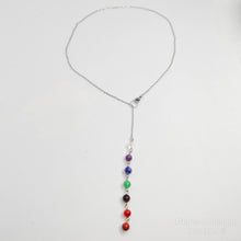 Cargar imagen en el visor de la galería, Collier 7 chakras
